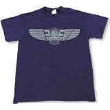 Buy Weezer - WINGS LOGO T-shirt, Navy by Weezer