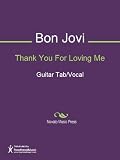 Thank You For Loving Me Sheet Music