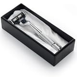 Deluxe Men's Razor - Etched Chrome