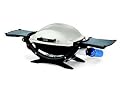 Weber Q 120 Portable Propane Barbecue, Silver