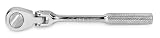 SK Hand Tools 3767  3/8 Drive Professional Mini Flex Head Ratchet 6.3