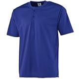 Mesh Two-Button Baseball Jersey