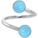 Jewelry : Baby Blue MIRACLE BALL Spiral Twister Belly Ring