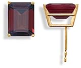 14KT 5.00CT Garnet Earrings