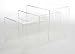 Wholesale Interiors Fay-510 Acrylic Nesting Table 3pc Set