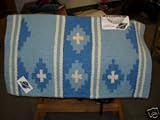 MAYATEX SADDLE BLANKET HORSE TACK ARABIAN BARREL BLUE