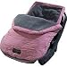 JJ Cole Urban Bundle Me Infant Baby Bunting - Diva Pink