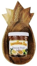 Hawaiian Wood Pineapple Dish & Jelly or Jam