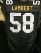 Jack Lambert Autographed Authentic Black Steelers Throwback Jersey