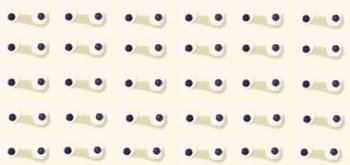 Eyes Cakes Cupcakes Cookies - 60 Mini Edible Hard Sugar Decorations for Shrek, Halloween by Lucks