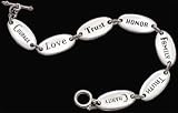 Pewter Humanity Bracelet