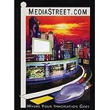 Media Street Generations G-Chrome Ink Set of 4 Prefilled CMYK 4-oz Bulk Bottles with Matte Black, for Epson c82 & 86 Inkjet Printer.