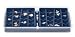 36-Compartment Jewelry Organizer for Earring Storage