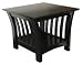 All Products : Florenzia End Table- Black Lacquer