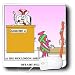 Londons Times Funny Society Cartoons - Judge Mintal - Mouse Pads