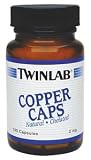COPPER 2 MG 100 CAPSULES TWINLAB