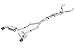 Borla 140690CF ATAK Cat-Back Exhaust System Carbon Fiber Tips 3 in. Pipe Diameter 4.5 in. Single Round Rolled Angle Cut Lined Tip Single Split Rear Exit ATAK Cat-Back Exhaust System