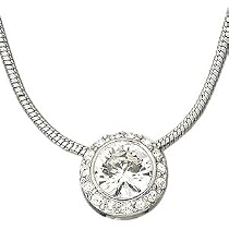 Swarovski Solitaire Angelic Pendant