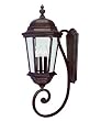 Savoy House Lighting - 5-1300-40 - Wakefield Wall Mount Lantern - Walnut Patina Finish / Clear Beveled Glass