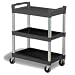 Black Bussing Utility Cart (10-0628) Category: Utility Carts