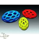 JW Pet Company Tough By Nature Sphericon 8 in Dog Toy Assorted Colors