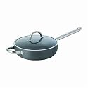 ProCook¨ T304 Pro Anodised Saute Pan & Glass lid
