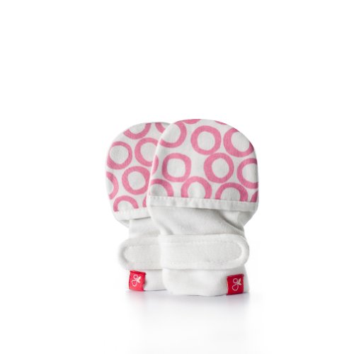 guavamitts smart stay on baby mittens 1 pack S M (cirque (pink) thesaletoo