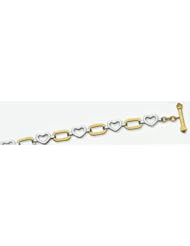 8mm 14k Fancy Hollow Bracelet 7"