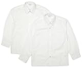 Trutex 009659 Boy's Long Sleeve Shirt 2 Pack