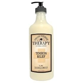Village Naturals Therapy Tension Relief Natural Lotion 16 fl oz