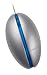 Microsoft Optical Mouse by S+arck - Blue