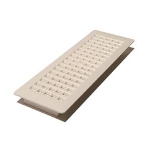 Decor Grates PL414-WH 4-Inch by 14-Inch Plastic Floor Register, White