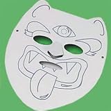 BlankHalloweenMasks(Packof24)