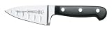 Mundial 5100 Series Black 4-inch Chef's Knife with Hollow Edge