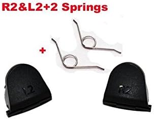 COCOANUT 1 Pairs L2 R2 Trigger Buttons+2 Springs Replacement Parts For PlayStation 4 PS4 L2 R2