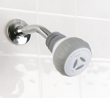 Buy WALL MOUNT SHOWER HEAD 5 settings: pulsating (WALL Showers, Plumbing, Bathtubs Showers & Saunas, Showers, Modules & Installation Kits)