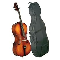 Carlo Robelli 300 Series Full Size Cello Outfit with Hardcase and Horsehair Bow
