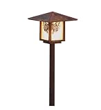 22H X 7Sq Pine Cone Landscape Lantern Outdoor Lighting