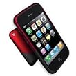 Image of iFrogz Luxe Case for iPhone 3G, 3G S (Red/Black)