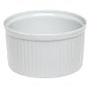 Pillivuyt Porcelain 6-Cup, 6-1/2-Inch Deep Classic Pleated Souffle Dish