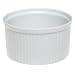 Pillivuyt Porcelain 6-Cup, 6-1/2-Inch Deep Classic Pleated Souffle Dish