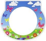 My Tot Clock Faceplate: Butterfly Design