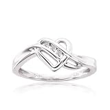 Diamond Heart Ring