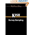 Survey Sampling (Wiley Classics Library)