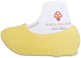 TAF Women's Pastel Color Ultra Low Cut No Show Nylon Socks (Light Yellow)
