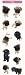 THE DOG Artlist - Mini Pug Stickers
