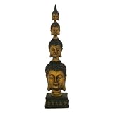 Antique Reproduction 11" High Buddha