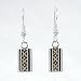 Apache Cross Design Earrings by M.M. Rogers in 14kt Gold and Sterling Silver, #11267
