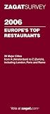 Zagat Europe's Top Restaurants (ZAGAT)