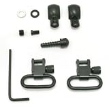 GrovTec Swivel Set, Wood Screws, Fits Some Lever-Action & Tube-Mag Rifles & Carbines, 1 Loops, Black Oxide